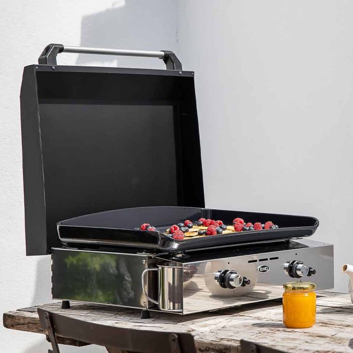 INITIAL 50 Plancha Gaz - Inox