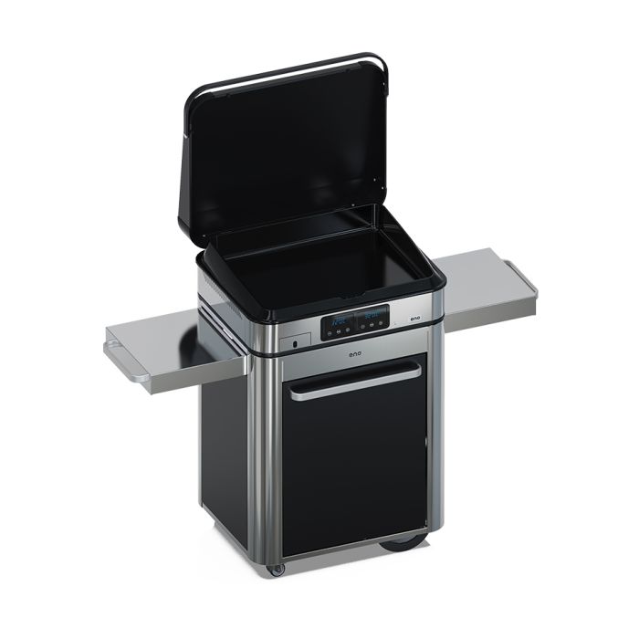 Combo ENOSIGN 65 Plancha Électrique sur Chariot - Inox