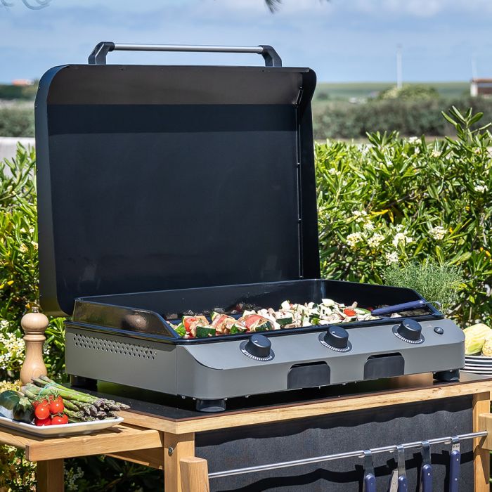 FUSION 75 Plancha Gaz - Gris Cargo