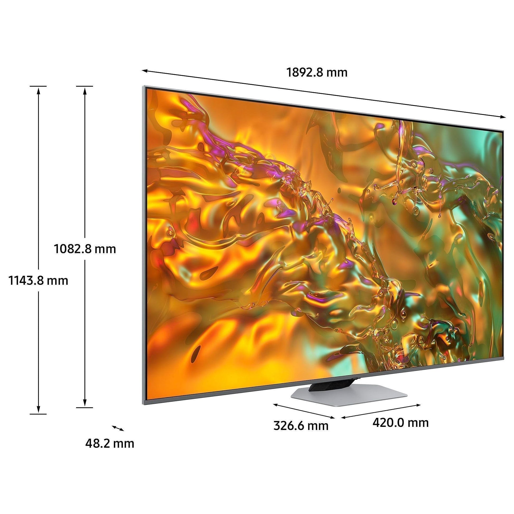 TV QLED Samsung 4K UHD AI Smart TV 2024