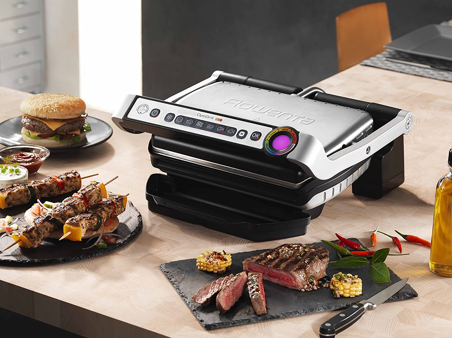 Rowenta Optigrill Grille-viande,