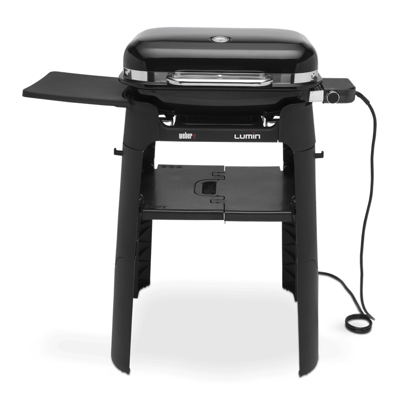 Barbecue électrique Lumin et support avec pieds
