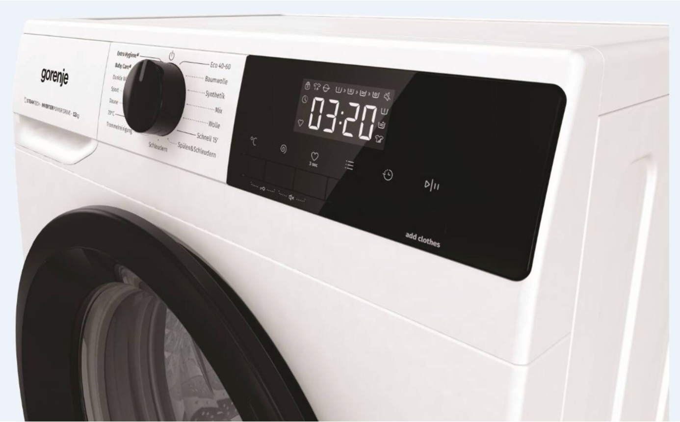 Lave linge 12 kg - Gorenje - WNHEI 124 APS