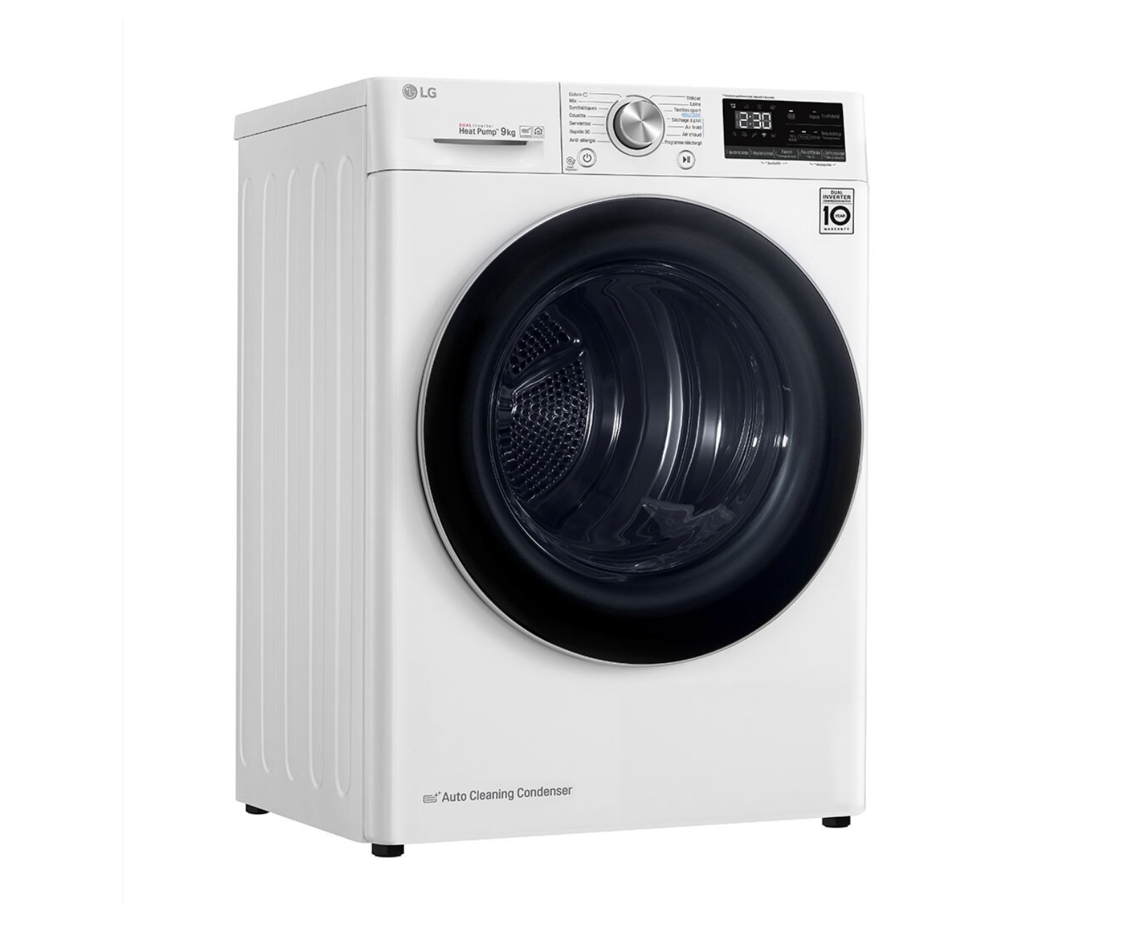 Sèche-linge LG 9kg | A+++ | Condenseur Autonettoyaoteur