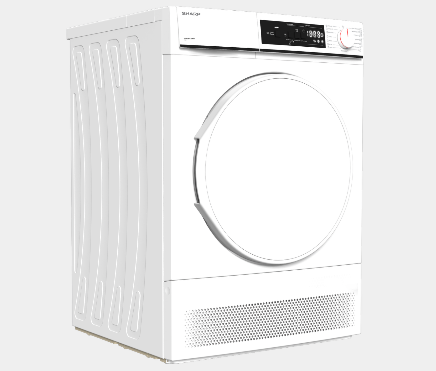 Sèche linge à condensation Sharp - KDHCB8S7PW91