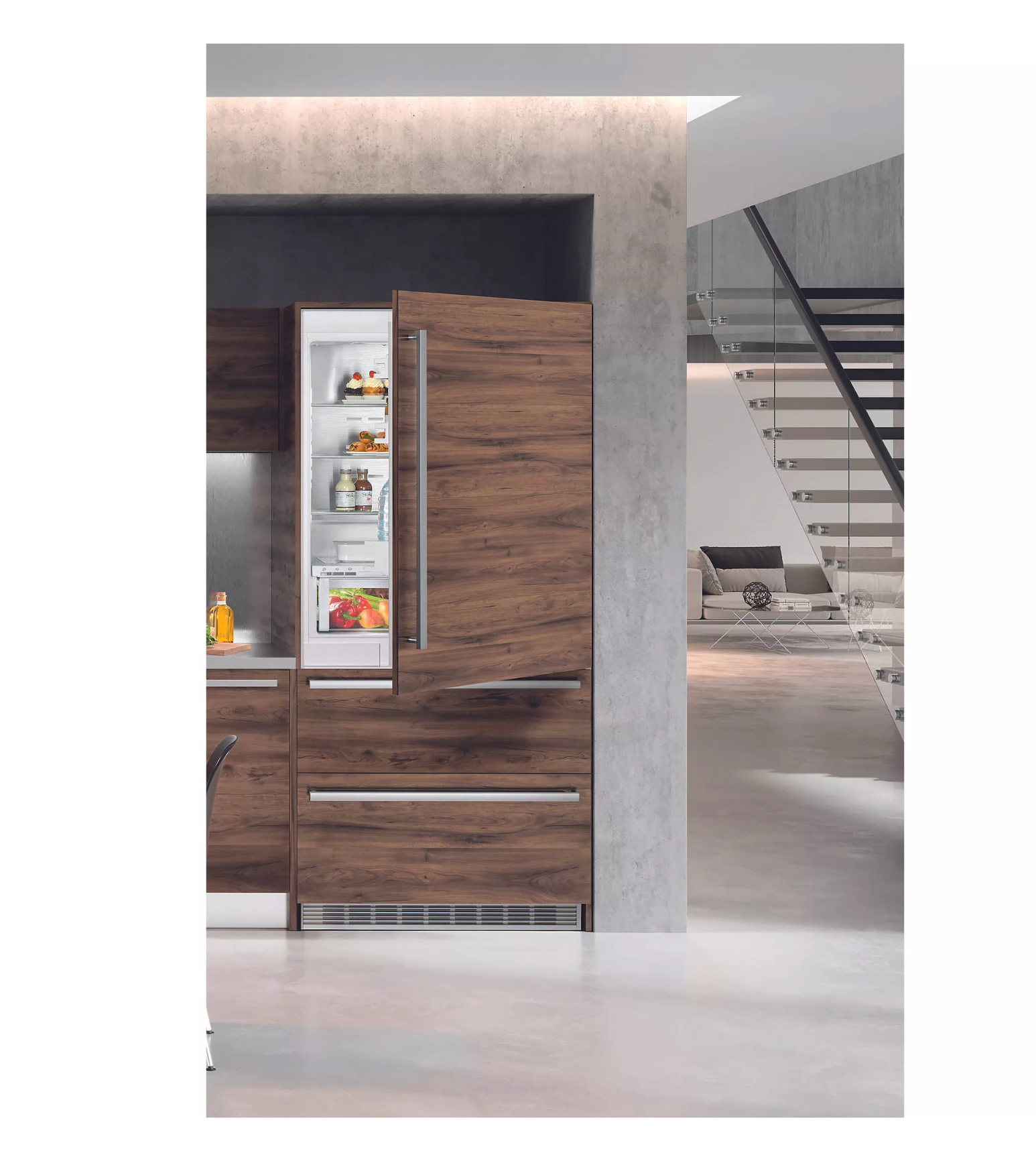 Réfrigérateur-congélateur encastrable Liebherr ECBN6156 BioFresh