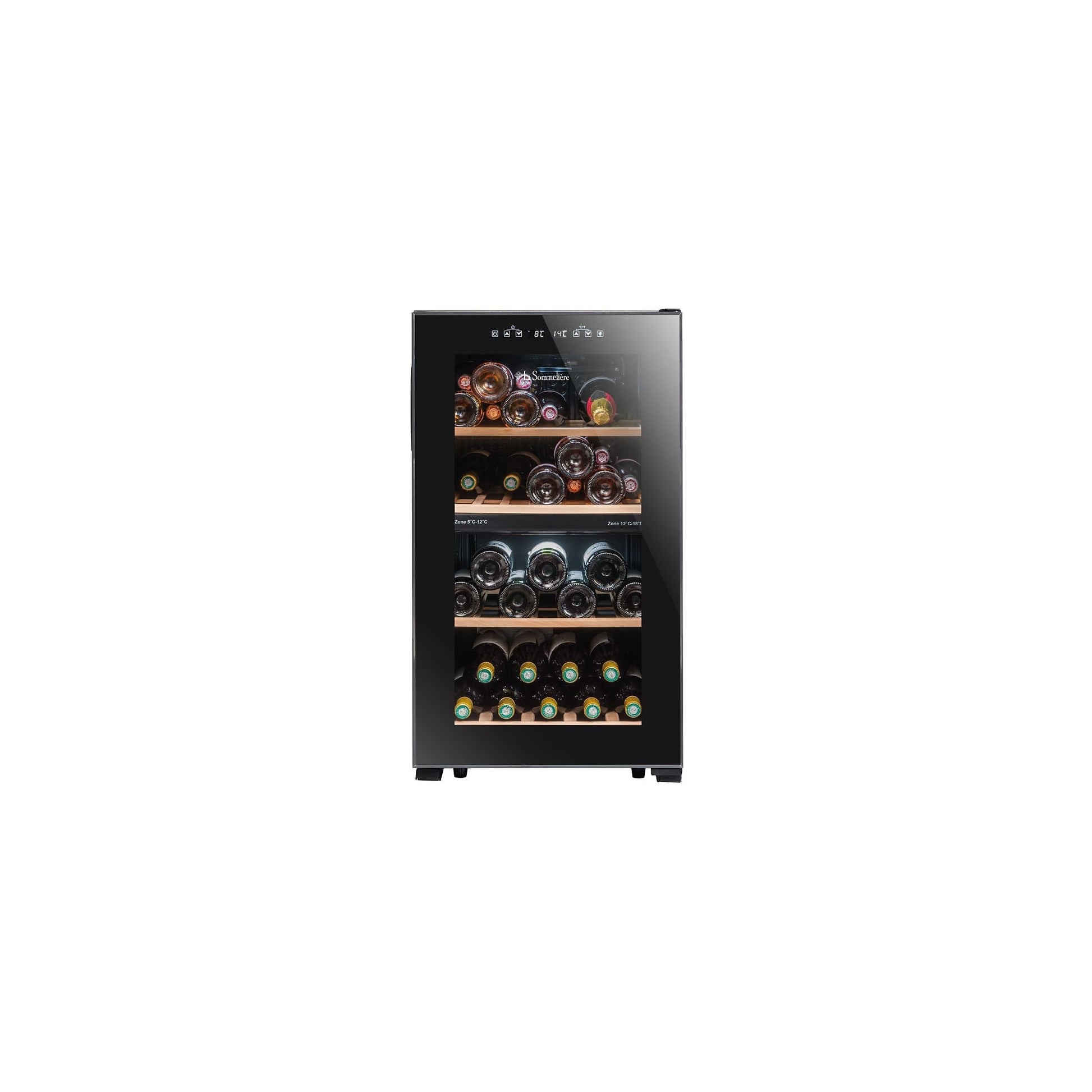 Cave à vin de service LA SOMMELIERE LS51.2ZBLACK
