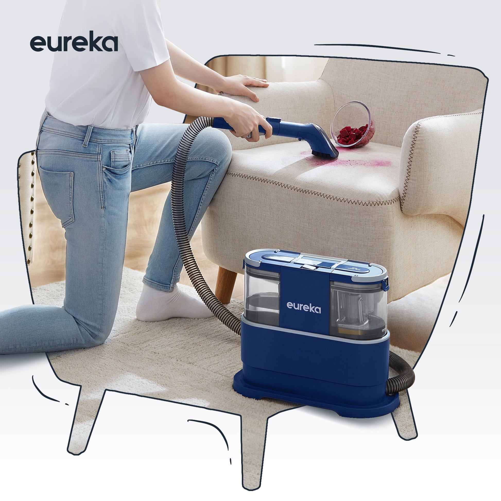 <tc>Eureka</tc> Aspirateur Laveur NEY100