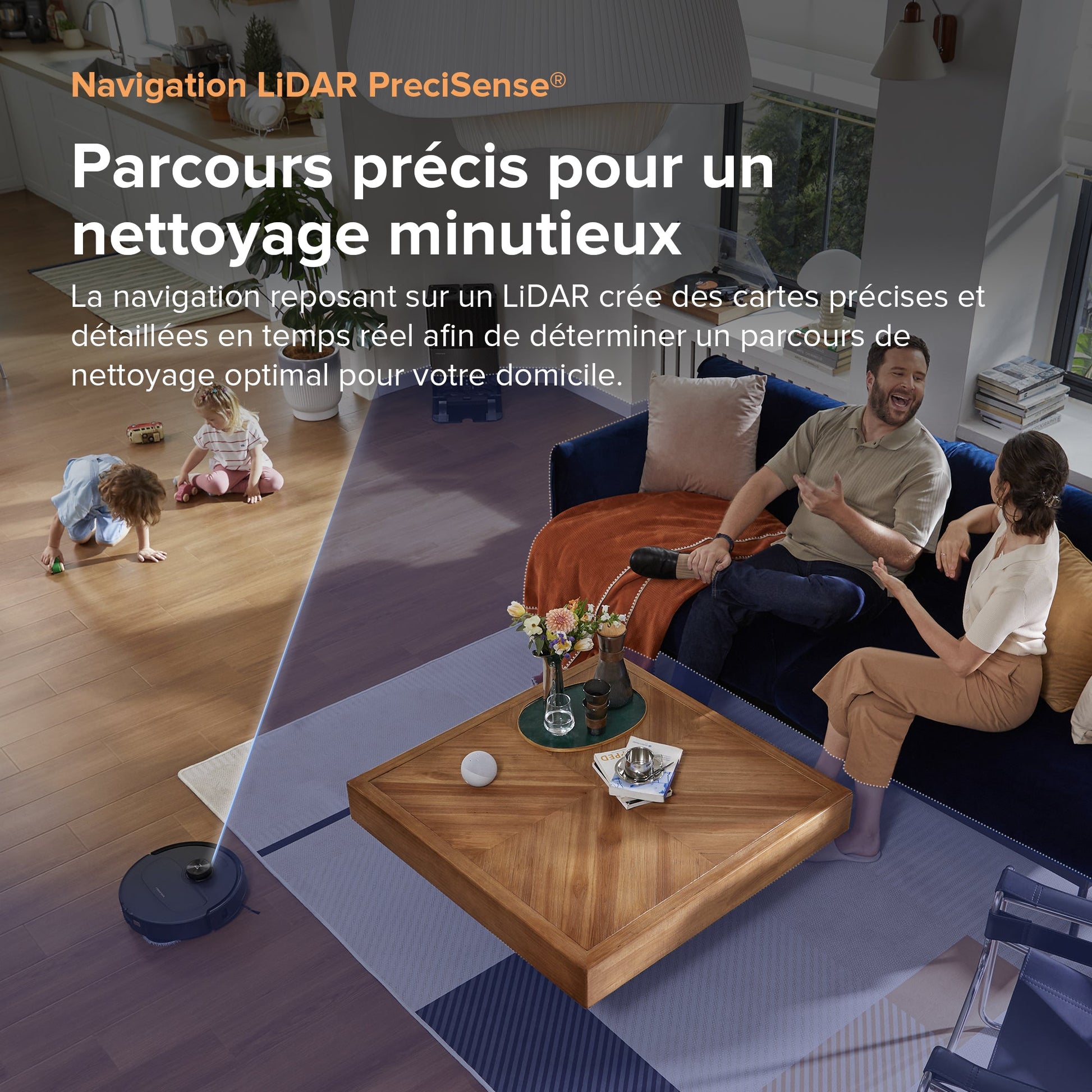 Roborock Qrevo Master robot aspirateur laveur avec station multifonction 3.0
