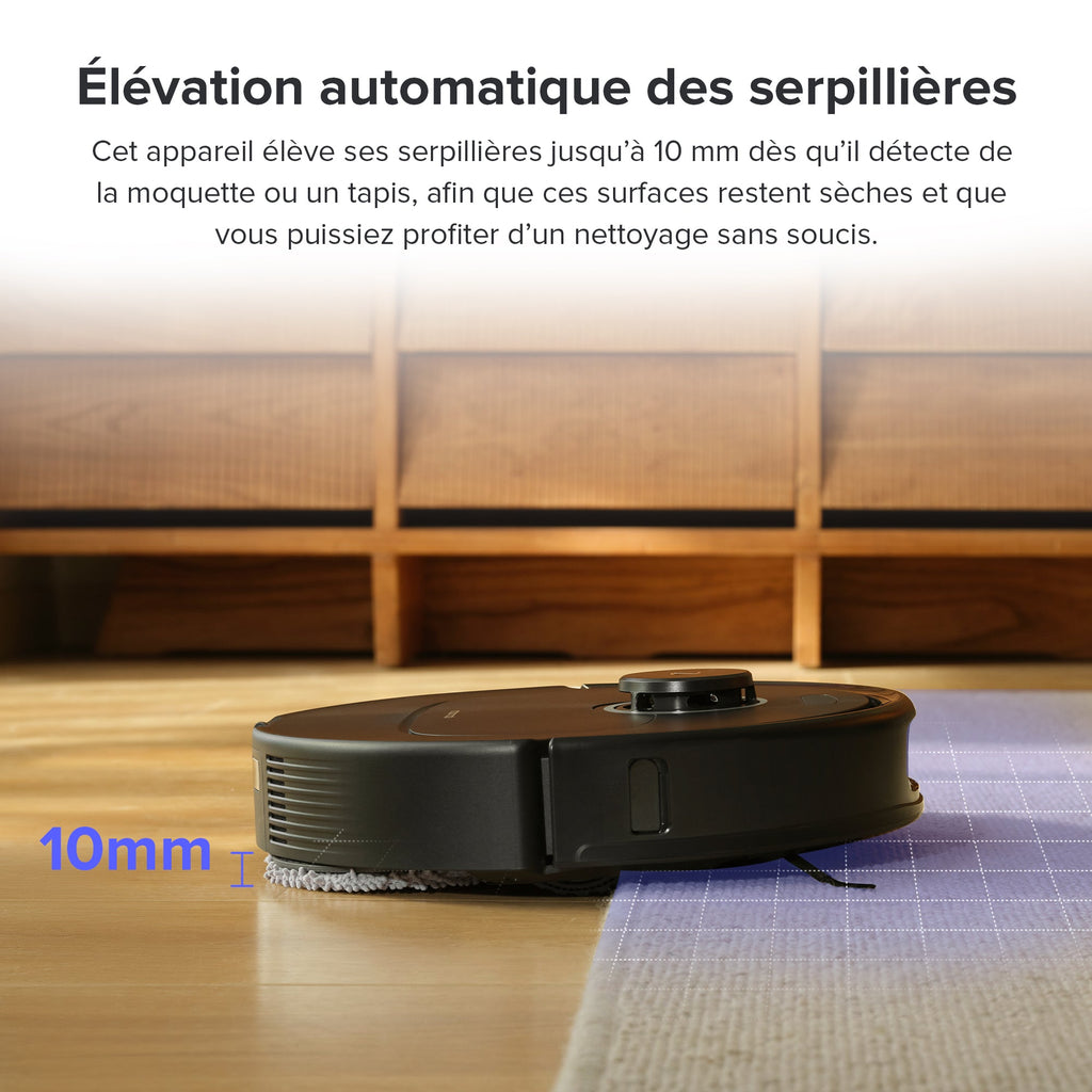 Roborock Qrevo Pro robot aspirateur laveur avec station multifonction 2.0