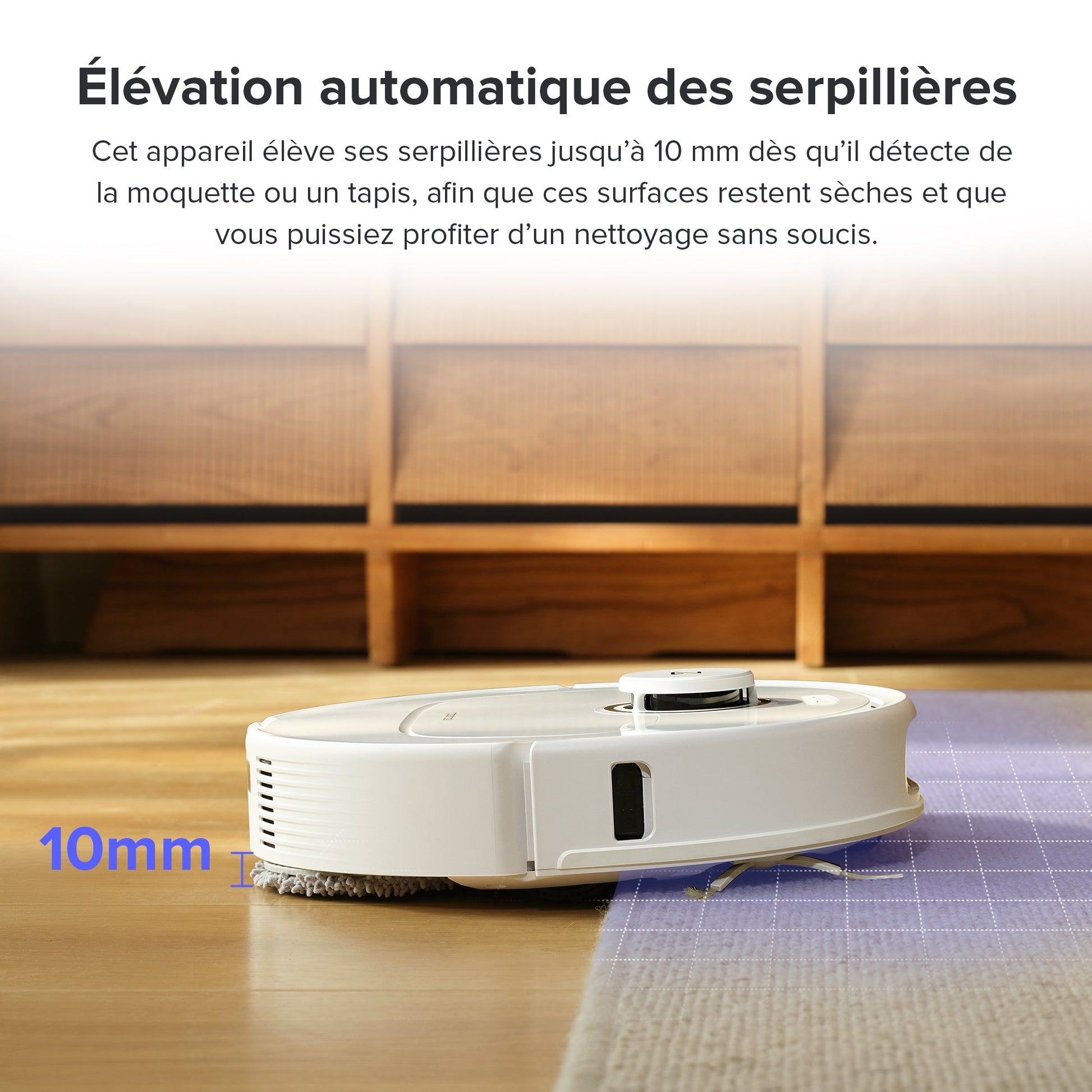 Roborock Qrevo Pro robot aspirateur laveur avec station multifonction 2.0