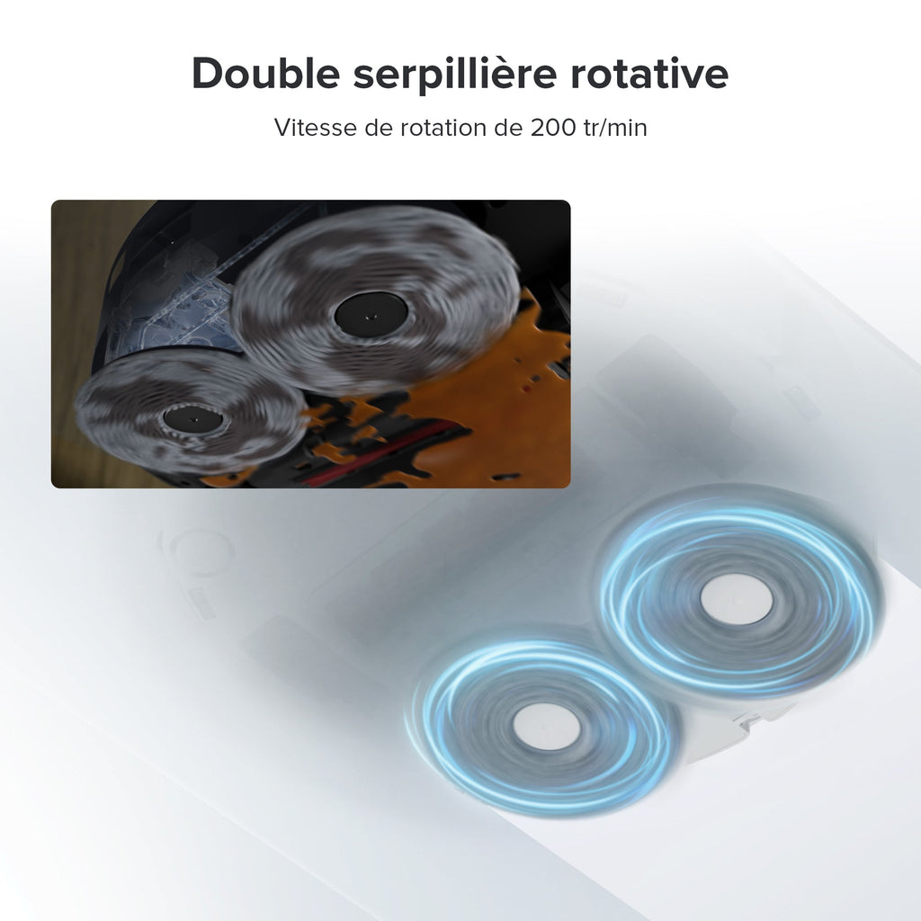 Roborock Qrevo Pro robot aspirateur laveur avec station multifonction 2.0