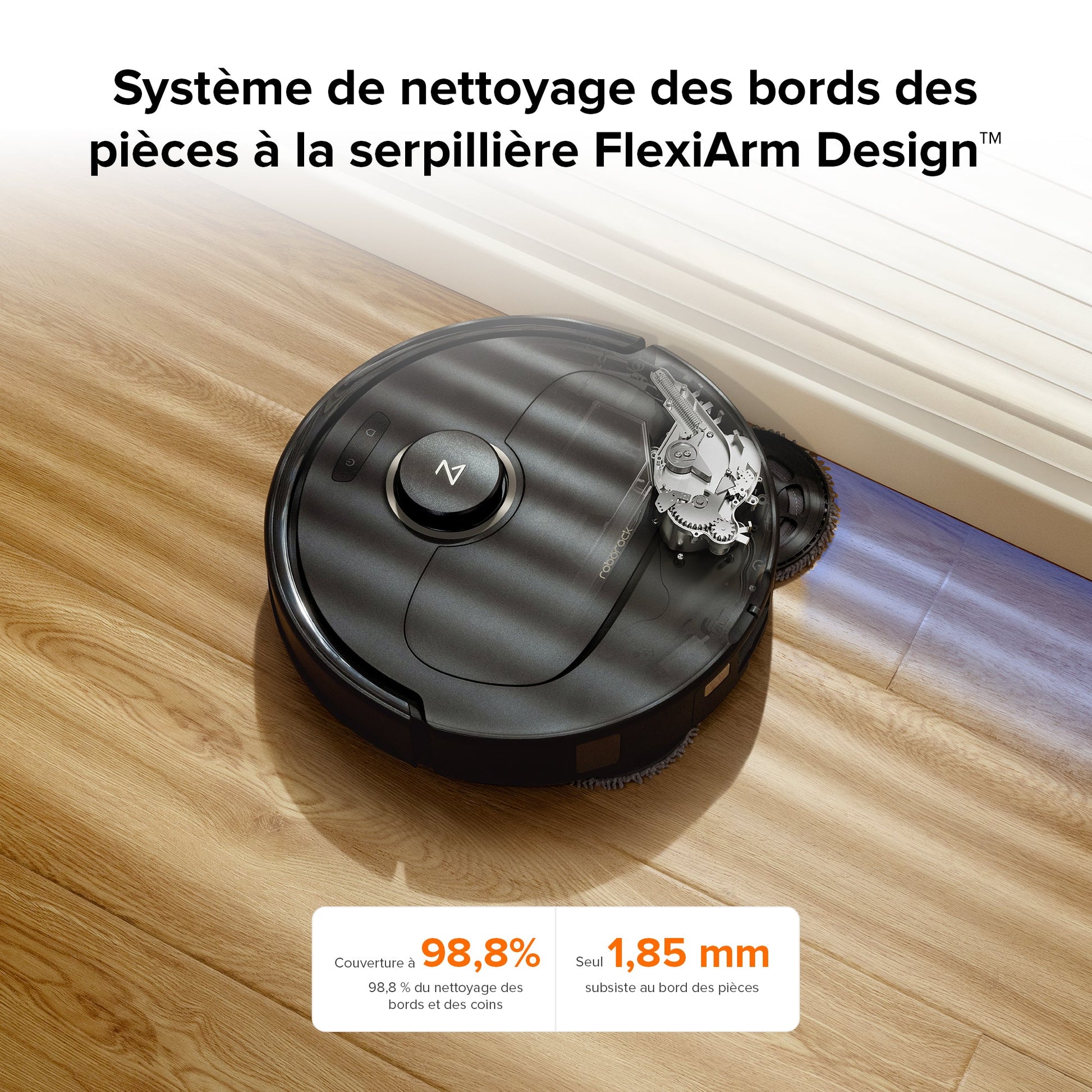 Roborock Qrevo Pro robot aspirateur laveur avec station multifonction 2.0