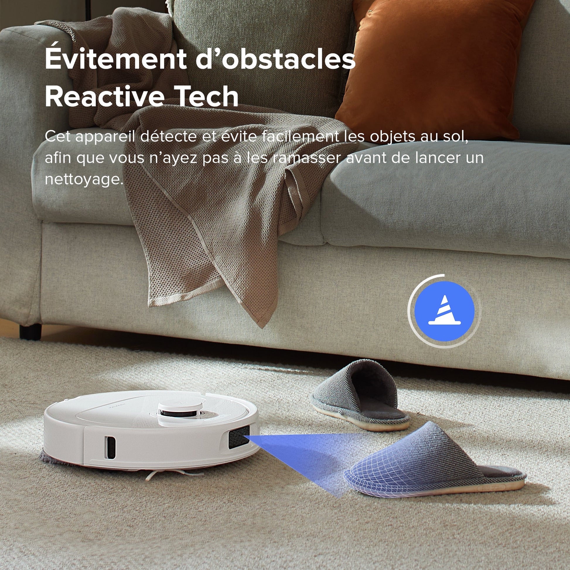 Roborock Qrevo S robot aspirateur laveur Set avec station multifonction