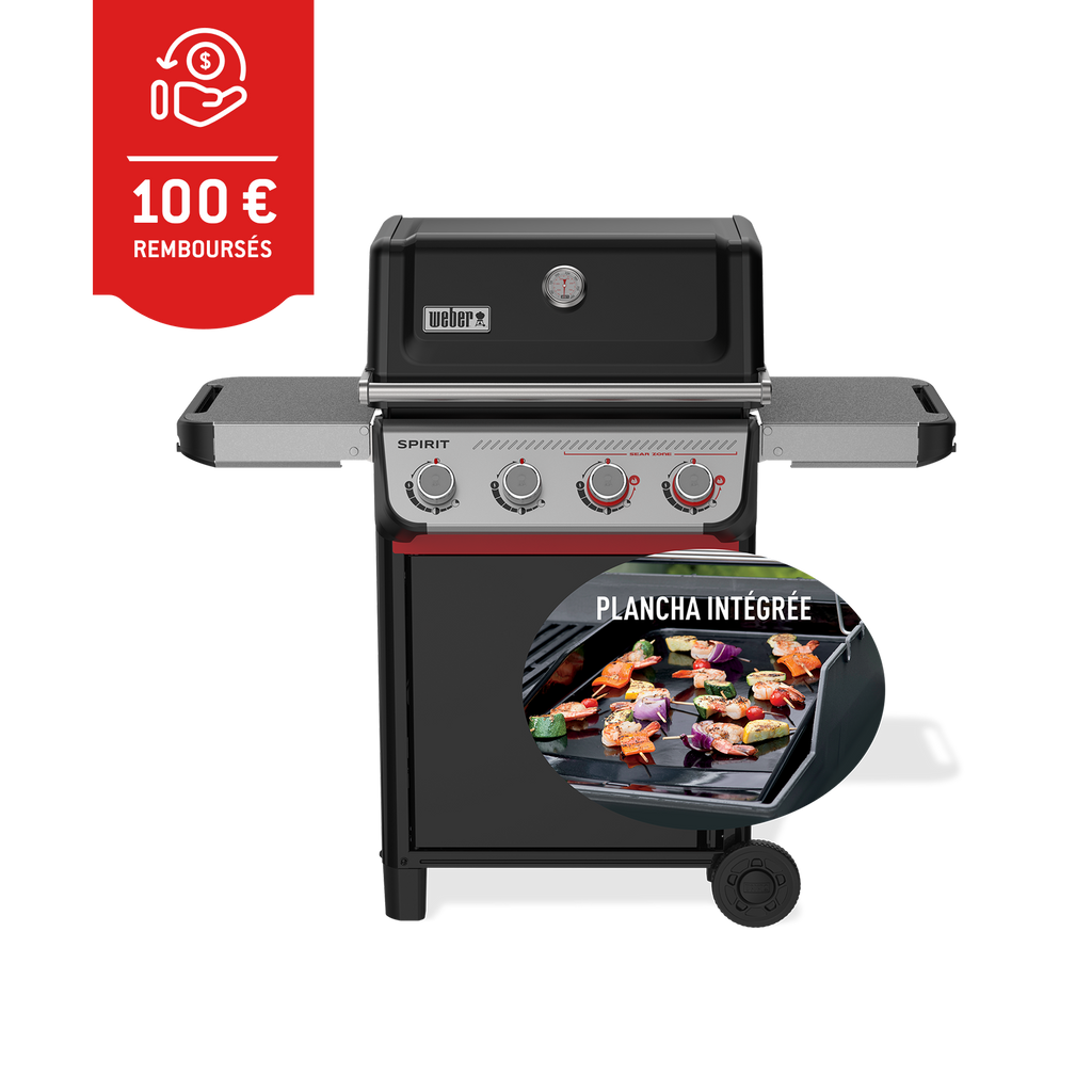 Barbecue à gaz Spirit® E-425 avec plancha