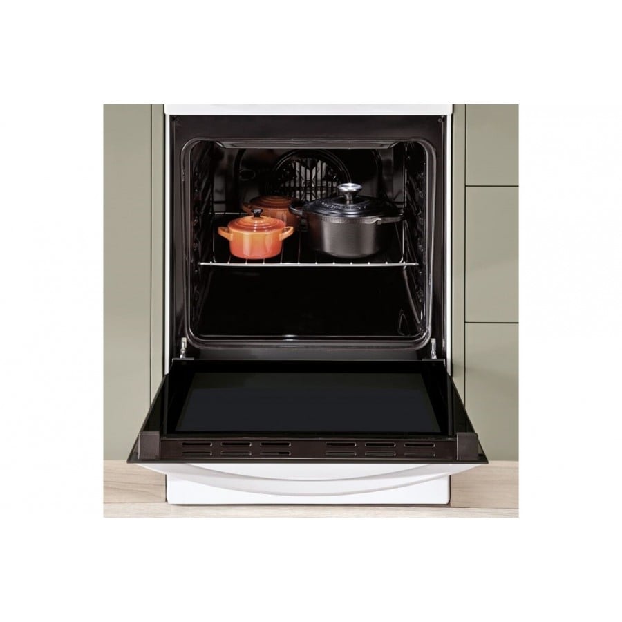 Cuisinière mixte INDESIT IS5M5PCW/FR