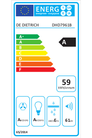 Hotte plan de travail De Dietrich -60%