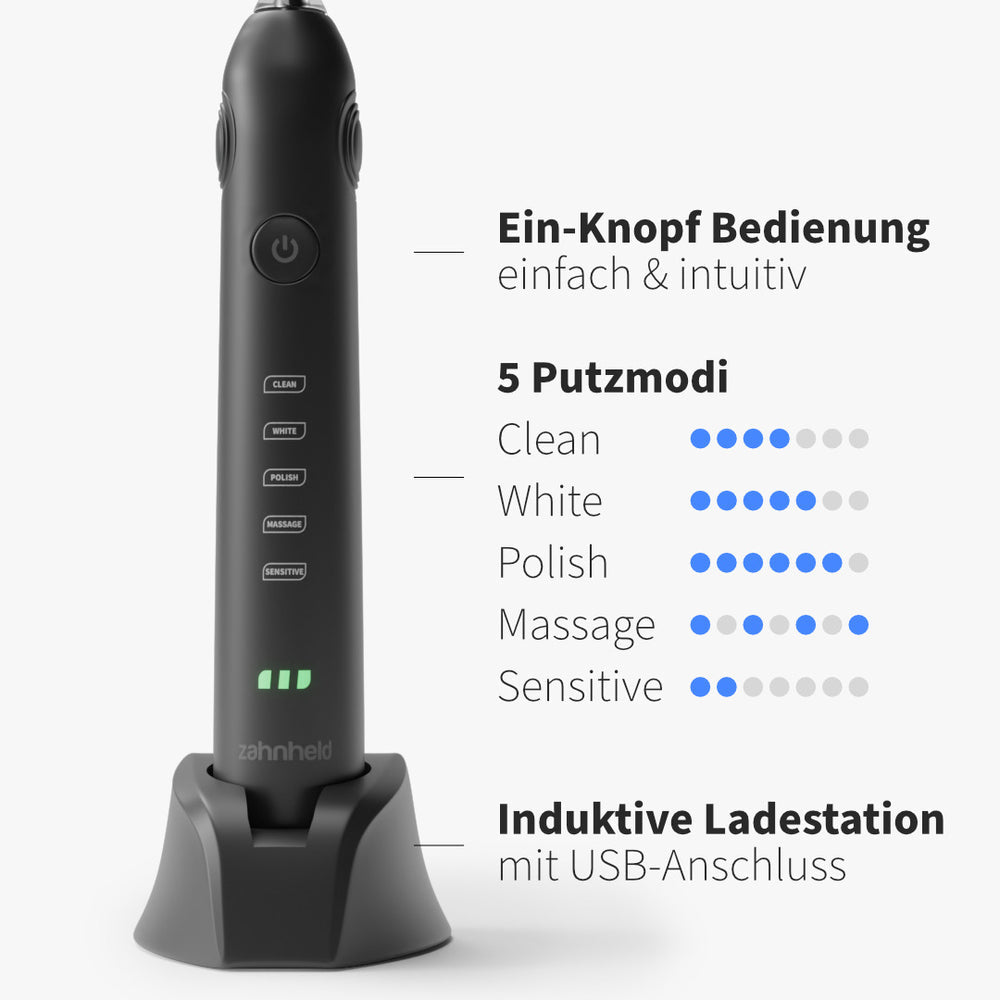 Schallzahnbürste & Natural White