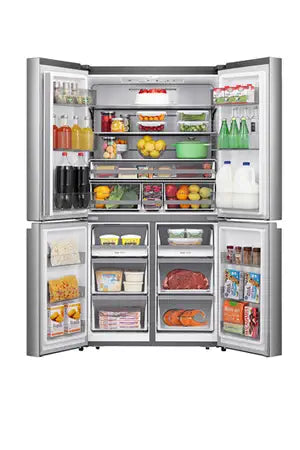 Réfrigérateur multi-portes HISENSE RQ758N4SBSE Neuf avec défaut d'aspect sur la porte