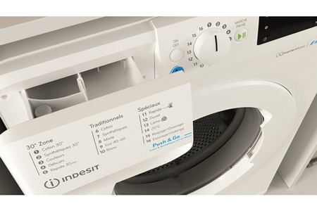 Lave-linge hublot INDESIT 9kg