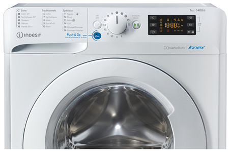 Lave-linge hublot INDESIT reconditionné