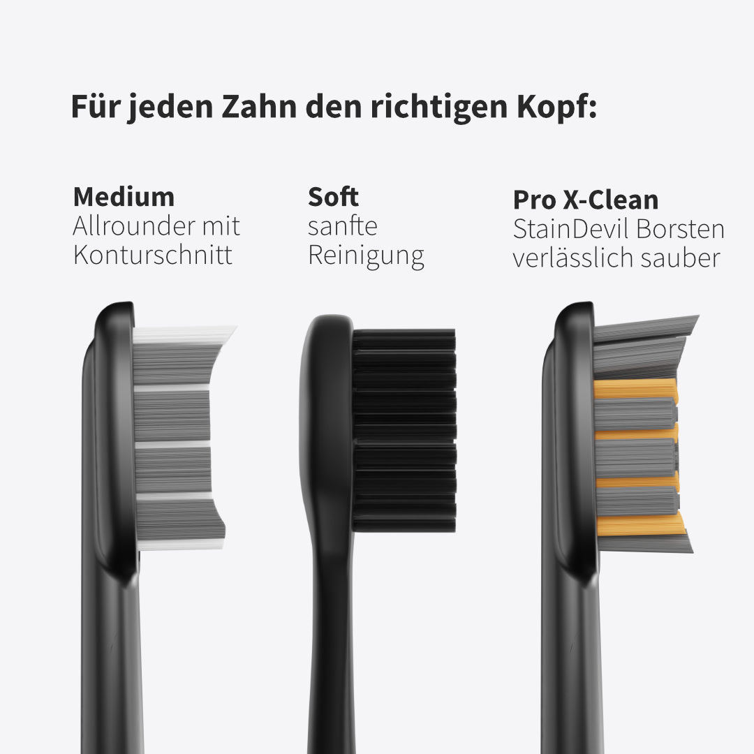 Bürstenkopf Basic Medium
