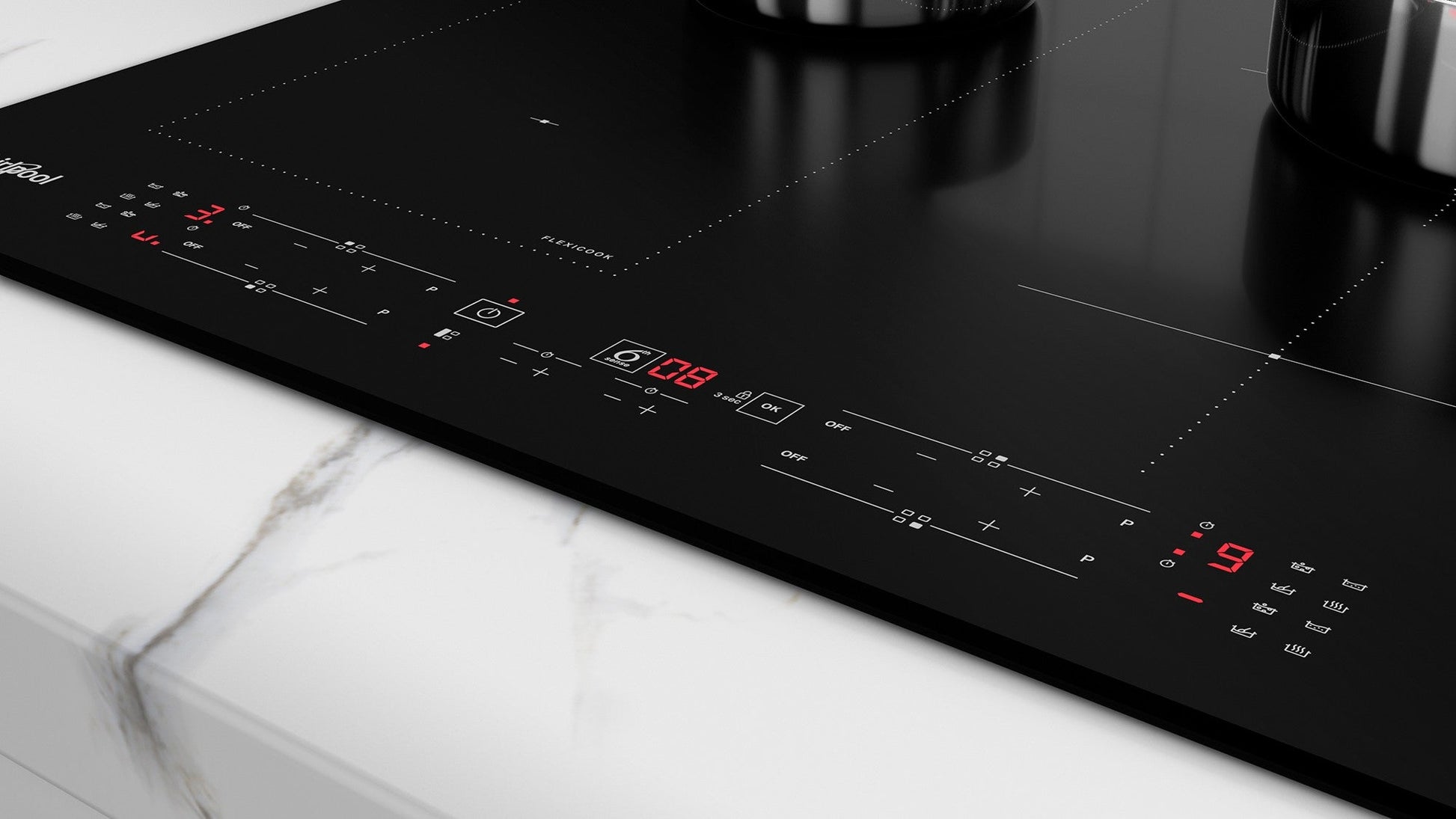 Plaque de cuisson induction WHIRLPOOL 60 cm