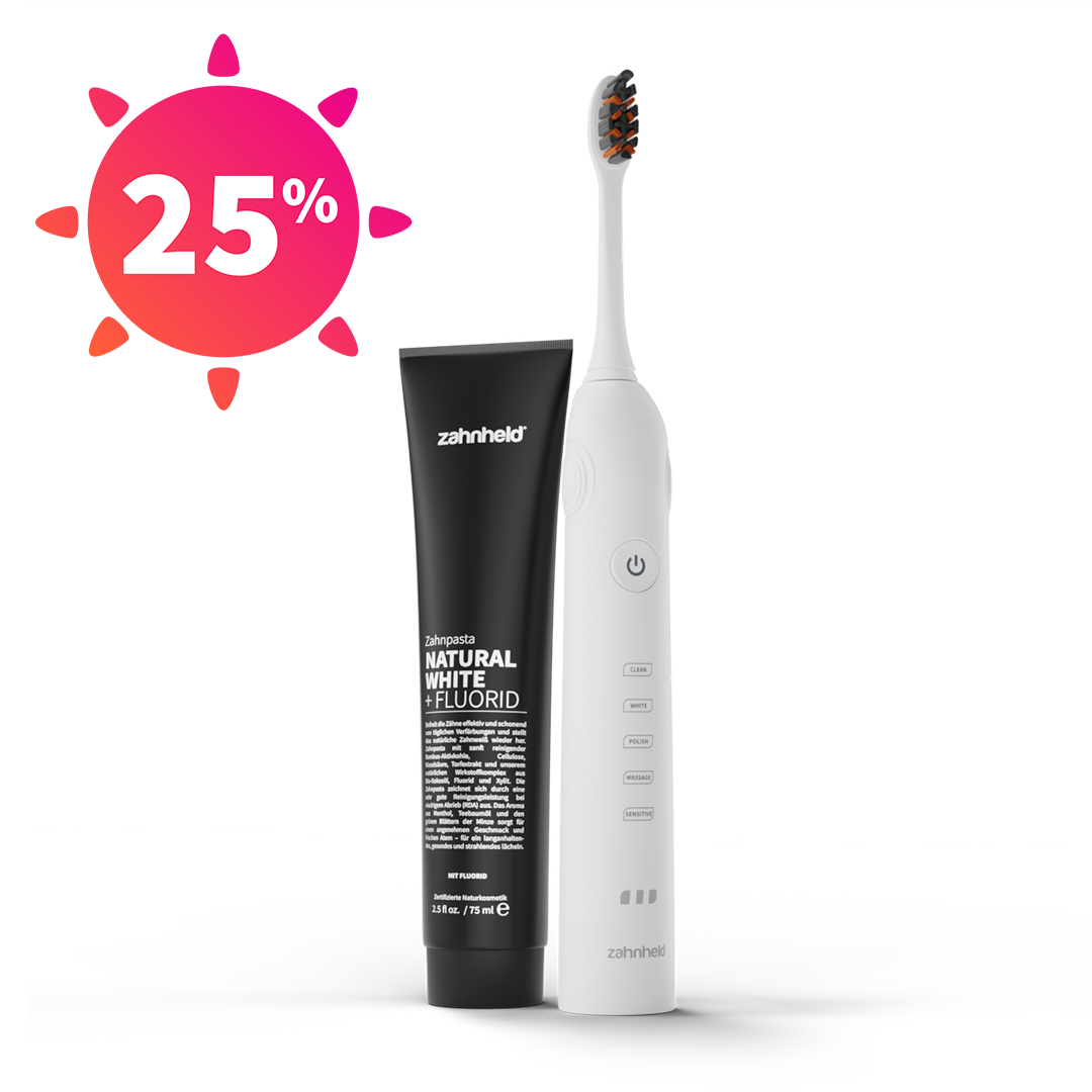Schallzahnbürste & Natural White