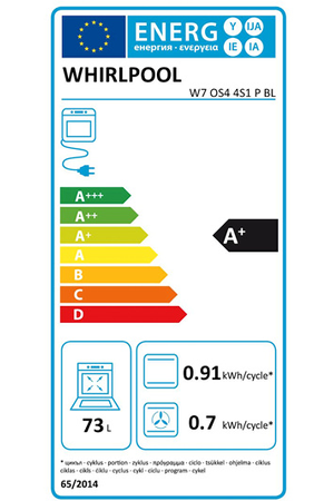 Four encastrable WHIRLPOOL W7OS44S1PBL